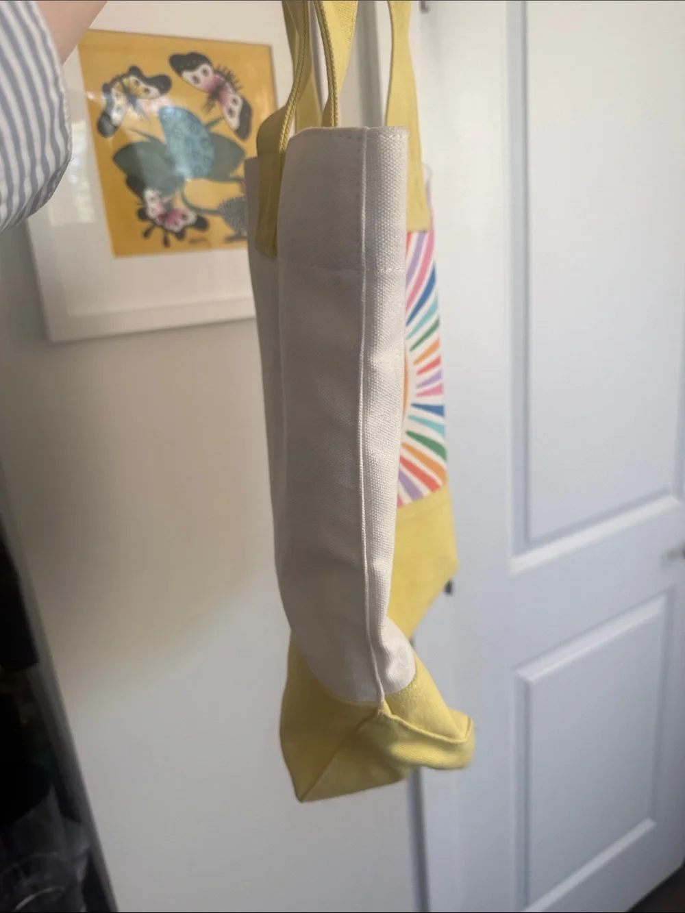 Yellow Sunburst Canvas Kids Tote Bag - Yellow Sun Icon Tote - Pottery Barn Kids
